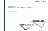 Quattro 650H/650HS/800H/800HS User’s Guide - Omron