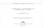 Offshore Constitutional Settlement 1995