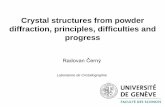 Crystal structures from powder diffraction, principles ...