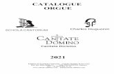 CATALOGUE ORGUE - schola-editions.com