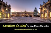 Lumières de Noël Nancy, Place Stanislas - anciens-unisys