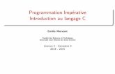 Programmation Impérative Introduction au langage C - *0
