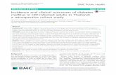 Incidence and clinical outcomes of diabetes mellitus in ...