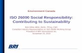 ISO 26000 Social Responsibility: Contributing to ...