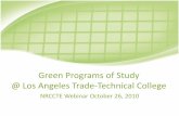 Green Programs of Study @ Los Angeles Trade-Technical College