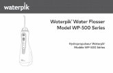 Waterpik Water Flosser Model WP-500 Series