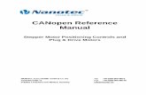 CANopen Reference Manual