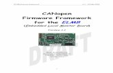 CANopen Firmware Framework for the ELMB