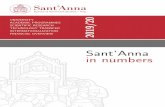 Sant'Anna in cifre 2019/20