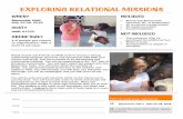 Exploring Relational Missions