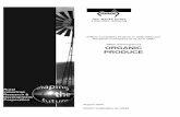 RIRDC Sub-Program 2.5 ORGANIC PRODUCE