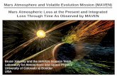 Mars Atmosphere and Volatile Evolution Mission (MAVEN ...