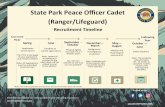 State Park Peace Oﬃcer Cadet (Ranger/Lifeguard)