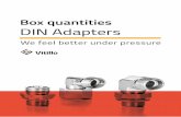 Box quantities DIN Adapters - Vitillo
