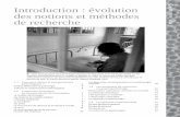 C Introduction : évolution des notions et méthodes de ...