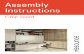 Circe Board Assembly Instructions - Resource Furniture