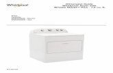 Dimension Guide Whirlpool Dryer with Wrinkle Shield™ Plus ...