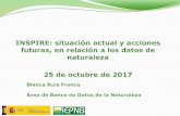 El Inventario Español del Patrimonio Natural y la ...