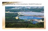 Emerging Intermediate Gold Producer