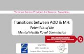 Transitions between AOD & MH - Vaada