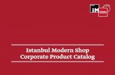 Istanbul Modern Shop Corporate Product Catalog