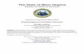 The State of West Virginia - West Virginia Department of ...