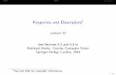 Lecture 22 See Sections 9.2 and 9.3 in Springer-Verlag ...