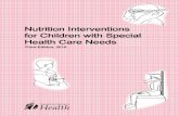 Nutrition Interventions for Children with Special Health ...