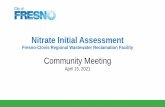 Nitrate Initial Assessment - Fresno