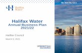 Halifax Water 2021-22 Business Plan - Presentation - Mar 9 ...