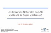 Los Recursos Naturales en LAC - CEPAL