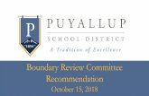 Boundary Review Committee Recommendation