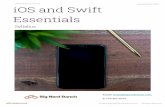 iOS and Swift Syllabus Essentials