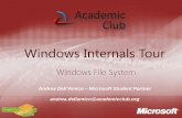 Windows Internals Tour - Roma Tre University