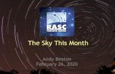 The Sky This Month - RASC To