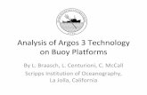 Analysis of Argos 3 Technology on Drifting Platforms