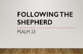 Following the Shepherd - Harvest Baptist Church