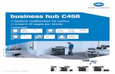business hub C458 - Konica Minolta