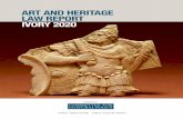 ART AND HERITAGE LAW REPORT IVORY 2020