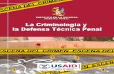 “La Criminología y la Defensa Técnica Penal”
