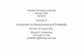 Lecture 4: Introduction to Randomness and Probability