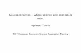 Neuroeconomics { where science and economics meet