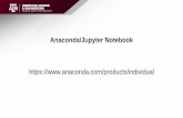 Anaconda/Jupyter Notebook