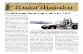 Nov 2010 Guard members say aloha to TAG