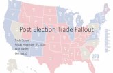 Post Election Trade Fallout