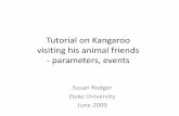 Tutorial on Kangaroo visiting his animal friends