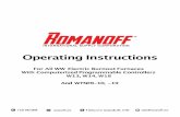 Romanoff Furnace Manual 013, 014, 018-1