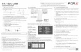 FA-10DCCRU (1), Quick Setup Guide (1), CD-ROM (1 ...