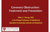 Coronary Obstruction: Treatment and Prevention