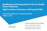 Identification of Neuropsychiatric CNVs in a Health System ...